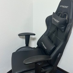GTRACING ゲーミングチェア デスクチェア ブラック の画像