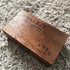 アルファベットスタンプセット　新品の画像