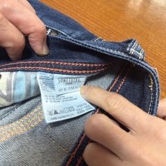 レディースジーンズ　XSの画像