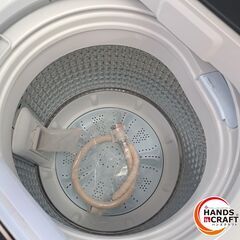 ✨アクア　中古　AQW-G5NJ　全自動洗濯機　５㎏　2023年式　６ヶ月保証　※所々キズ有り。✨うるま市田場✨の画像