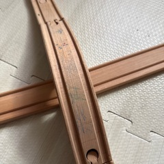 木のおもちゃ　電車　の画像