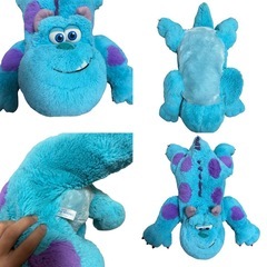 新品タグ付き　モンスターズインク　マイク&サリー　２個セット　ビックぬいぐるみ　　東京ディズニーリゾートの画像