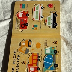 乗り物パズル絵本の画像