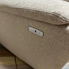 【良品】1人用電動ソファの画像