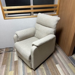 【良品】1人用電動ソファの画像
