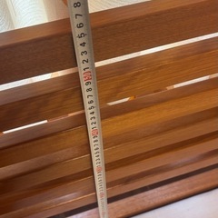 【無印良品】セミダブルベット フレーム」の画像