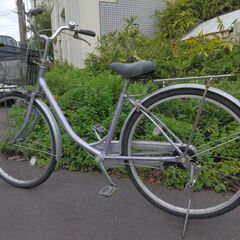 ブリジストン　２６インチのママチャリです。前後タイヤ新品交換済みです。の画像