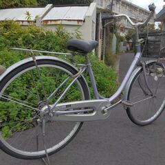 ブリジストン　２６インチのママチャリです。前後タイヤ新品交換済みです。の画像