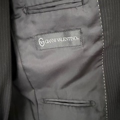 メンズスーツ　A5サイズ　美品　ツーパンツの画像