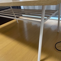 ウッドローテーブル　折りたたみ可の画像