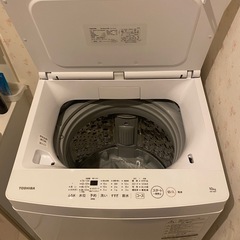 洗濯機　TOSHIBA AW-10M7の画像