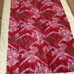 昭和レトロ綿かけ布団2枚の画像