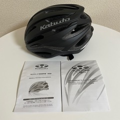 美品♡kabuto REZZA-2 ブラック　M/Lサイズの画像
