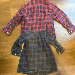 おそろい　90 110 無印良品の画像