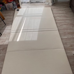 【厚手】CREAMHAUS Snow Palette プレイマット 240×140×3cm / 折りたたみ可の画像