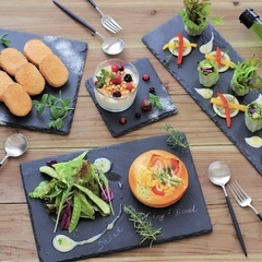 ストーンプレート 皿　4点の画像