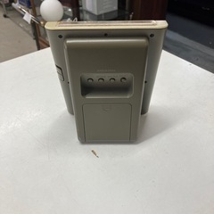 石2511-110 CASIO 電波時計　TTM-200J 生産終了品　キズ汚れ有りの画像