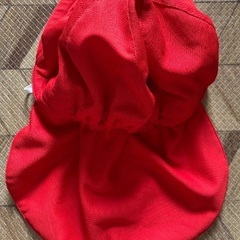 カラー帽子　赤　seagullkidsの画像