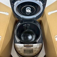 【新品未使用】 HITACHI 日立 IHジャー炊飯器 RZ-H10EJ  シルバーメタリック 5.5合 2021年製 極上炊き A0795の画像