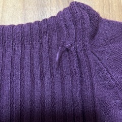 COUP SEC BOUGER 紫　ニット　ワンピースの画像