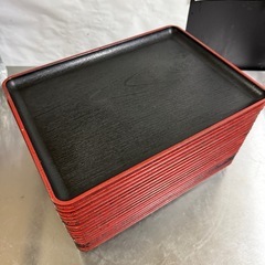 業務用　お盆　トレー　大10枚普通19枚セットの画像