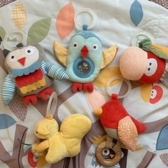 【中古品】スキップホップ　ベビージム/プレイマットの画像