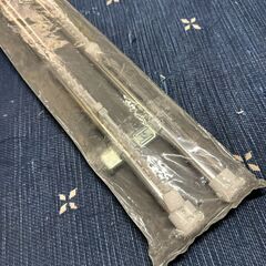 ☀️　新品　カーテンレール　ダブル　ステンレス　1.1ｍ～2.0ｍ　伸縮の画像