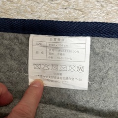 [引取者決定]こたつ敷き(小)の画像