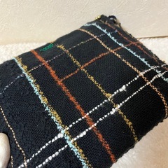 SAORI レディース ショルダーバッグ チェック 秋冬の画像