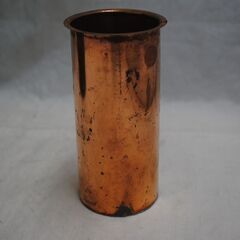 [1678] 木製 花瓶 ツボ  壺 茶色 軽量 フラワーベース の画像