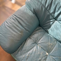 グリーンソファ【無料】の画像