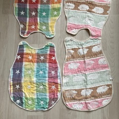 ベビー用ガーゼスリーパー2点セットの画像