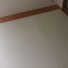 ウッドカーペット　フローリングカーペット　2枚セット（成約済み）の画像