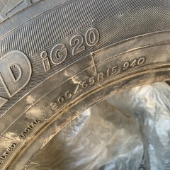 スタッドレスタイヤ4本セット　ig20の画像