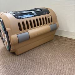 【美品】リッチェル 
キャンピングキャリーファインWドア Sの画像