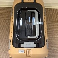【美品】リッチェル 
キャンピングキャリーファインWドア Sの画像