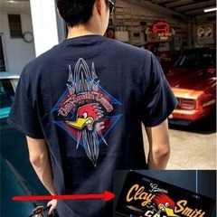 希少　本場アメリカ版　クレイスミス　Clay Smith Cams ナンバープレート30×15㎝の画像