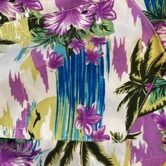 海パン  花柄 1回のみ使用の画像