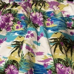 海パン  花柄 1回のみ使用の画像