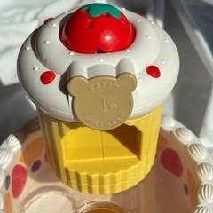 1歳しまじろうバースデーケーキのおもちゃの画像
