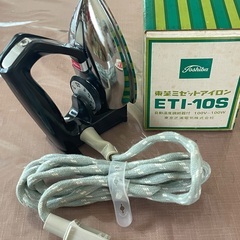 東芝ミゼットアイロン／昭和レトロ インテリアの画像