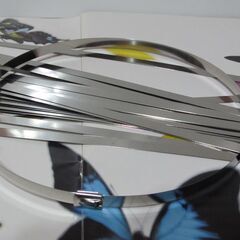 💗新品💗ステンレスインシュロック（ロックタイ）💗湿度のあるところ・雨の掛かる所に使用の画像