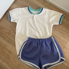 ★北野幼稚園 制服・体操服一式セット★スモック付きの画像