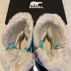 SORELスノーブーツ17cmの画像