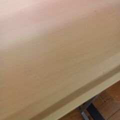 ★リユースのサカイつくば店★TK7180  PCデスク ナチュラル H132×D48×W60 クリーニング済みの画像