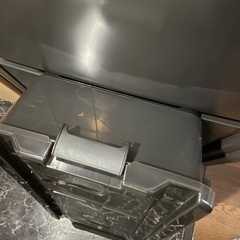 ベッド下　衣類収納ケース　※フタ破損ありの画像