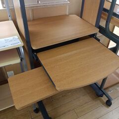 ★リユースのサカイつくば店★TK7181  PCデスク ナチュラル H130×D60×W64 クリーニング済みの画像