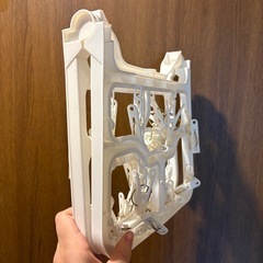 折りたためる洗濯物干しの画像