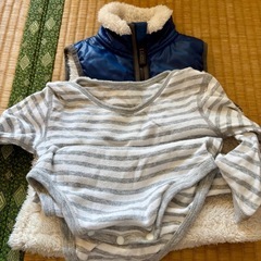 ベビー服ロンパース70-80の画像