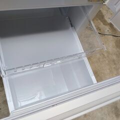 動作確認済み★美品 Panasonic パナソニック ノンフロン 2ドア 右開き 156L ひとり暮らしサイズ 冷凍冷蔵庫 NR-B16C1-W マットオフホワイト  2023年製 状態良好の画像